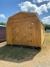 12X20 WOOD LOFT BARN HANDI HOUSE